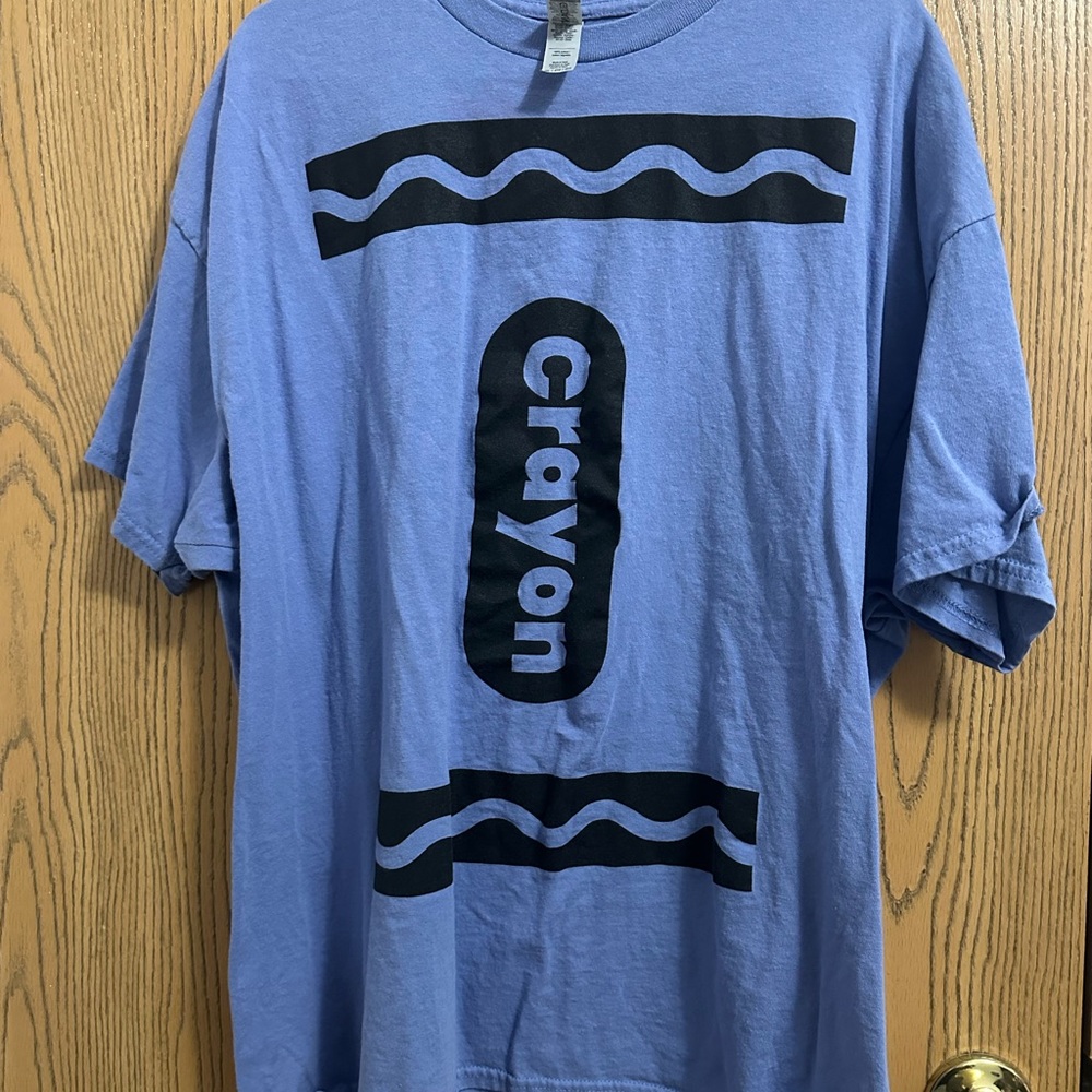 Gildan Blue and Black Short Sleeve Tees